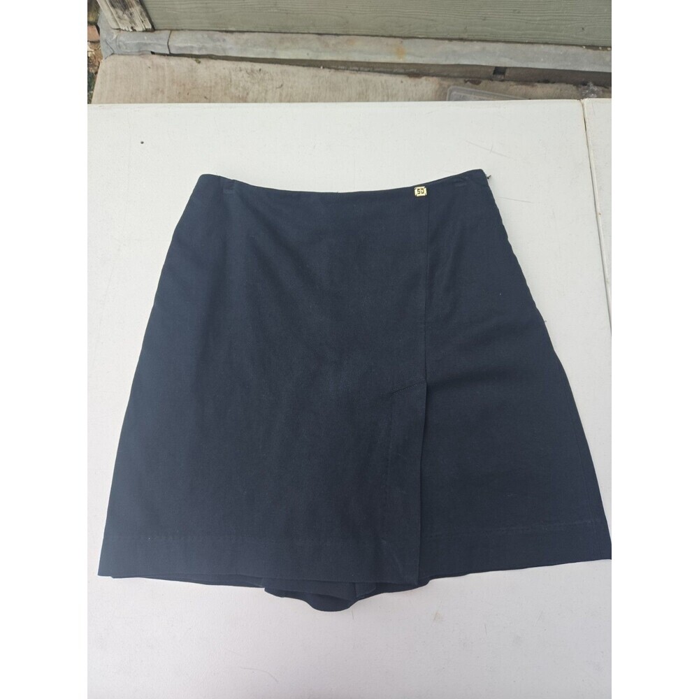 St. John Sport by Marie Gray Black High Waisted Skort Shorts | Size 6